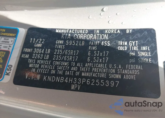 KNDNB4H33P6255397: 42942052