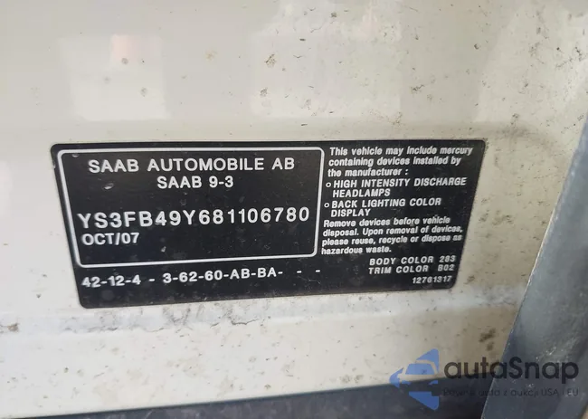 YS3FB49Y681106780: 42941353