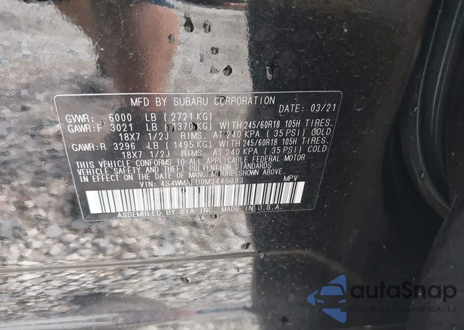 4S4WMAFD0M3445093: 42941490