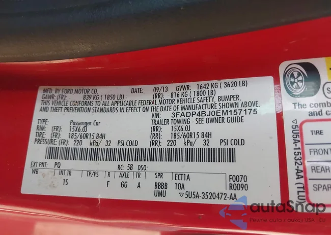 3FADP4BJ0EM157175: 42942675