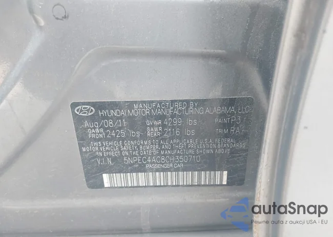 5NPEC4AC8CH350710: 42942731