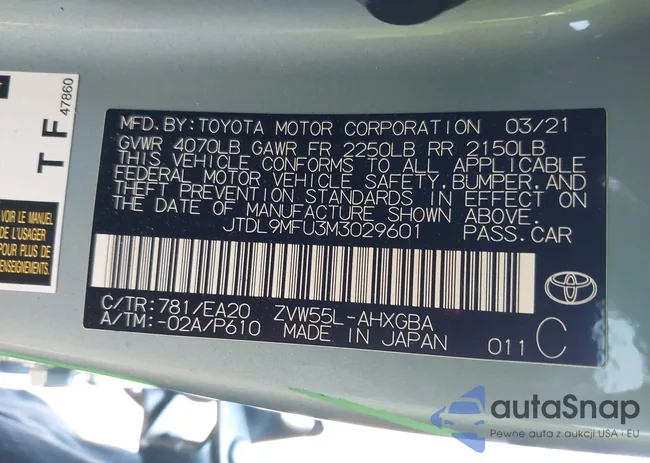 JTDL9MFU3M3029601: 42943002