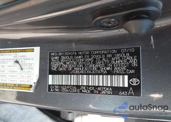 JTDBU4EEXAJ074756: 42943732