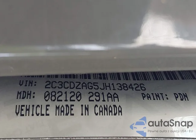 2C3CDZAG5JH138426: 42943864