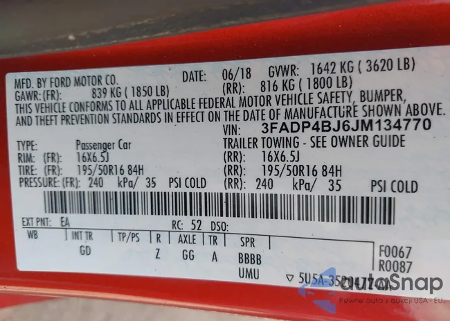 3FADP4BJ6JM134770: 42943553