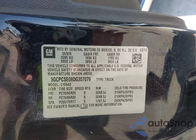 3GCPCSE08DG357079: 42944634