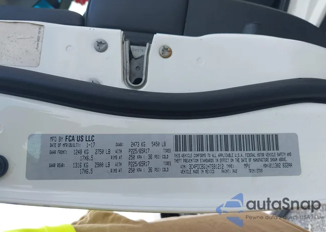 3C4PDCBG1HT591212: 42944647