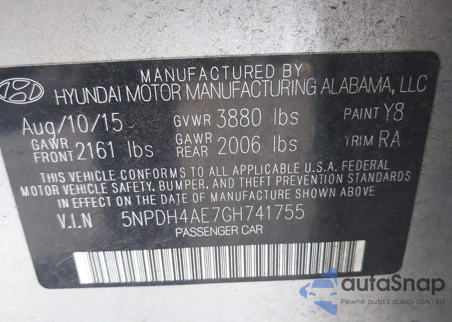 5NPDH4AE7GH741755: 42944701