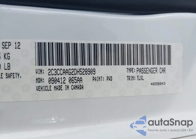 2C3CCAAG2DH528909: 42944734