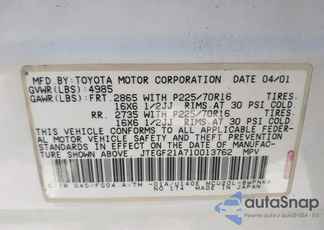 JTEGF21A710013762: 42944931