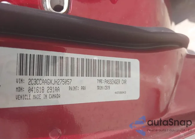 2C3CCAAGXJH275057: 42945101