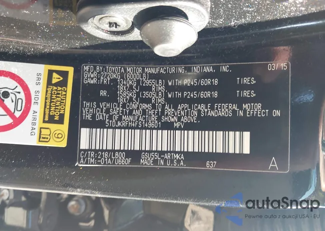 5TDJKRFH4FS149601: 42945161