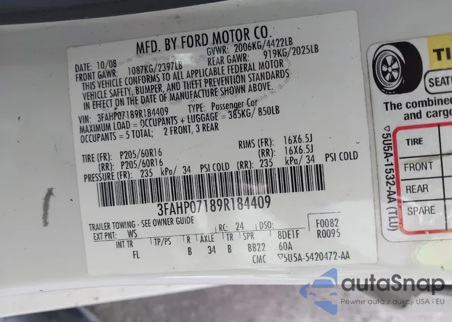 3FAHP07189R184409: 42944250