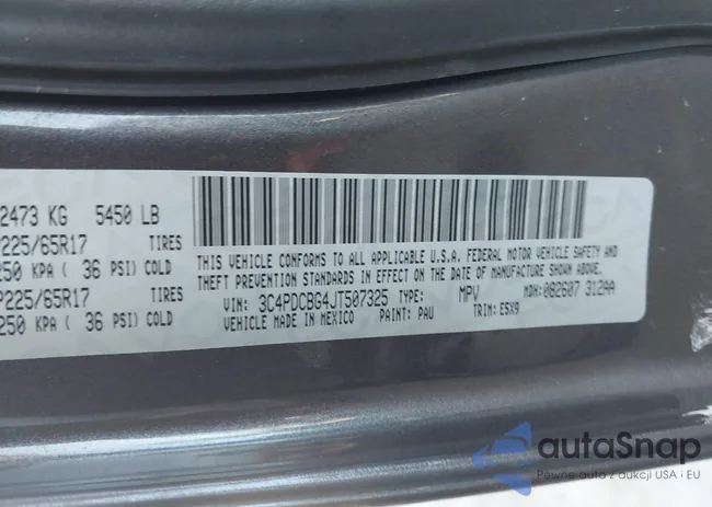 3C4PDCBG4JT507325: 42944545