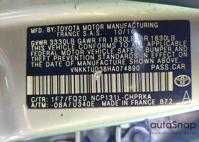 VNKKTUD38HA074890: 42944559