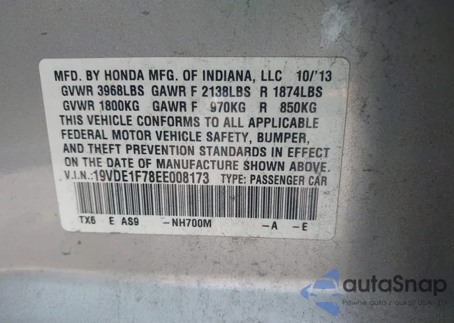 19VDE1F78EE008173: 42945852