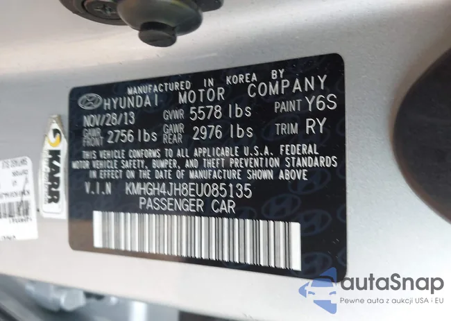 KMHGH4JH8EU085135: 42945921