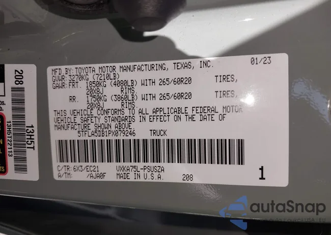 5TFLA5DB1PX079246: 42946161