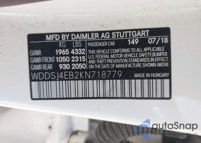 WDDSJ4EB2KN718779: 42945526