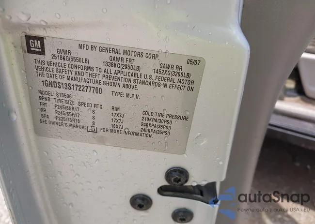 1GNDS13S172277700: 42946763