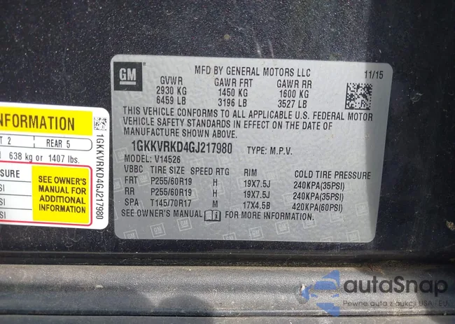 1GKKVRKD4GJ217980: 42946772