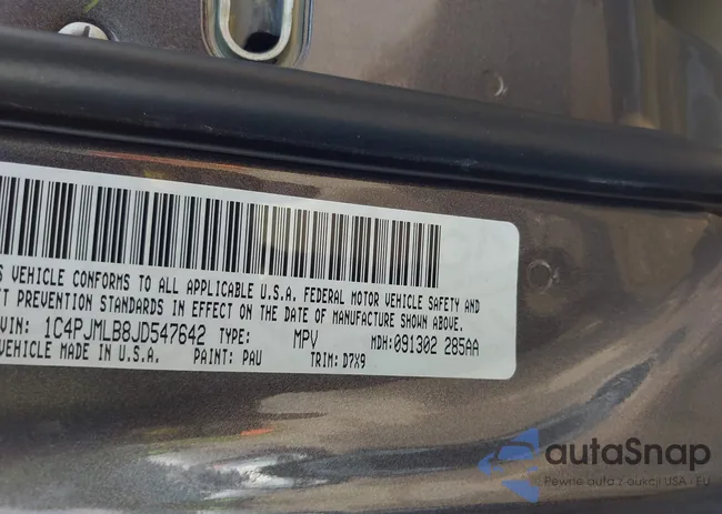 1C4PJMLB8JD547642: 42946994