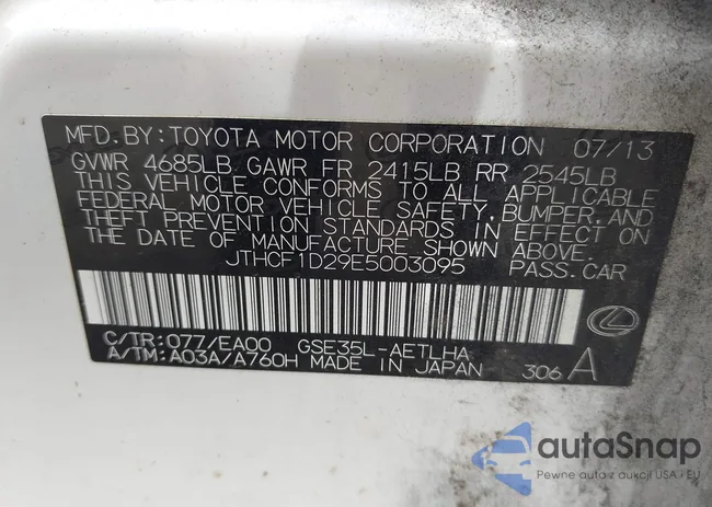 JTHCF1D29E5003095: 42947055