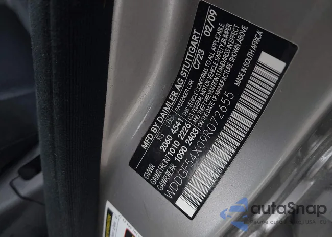 WDDGF54X09R072655: 42946492