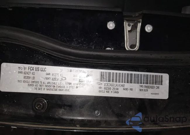 2C3CCAGG1JH141402: 42947517