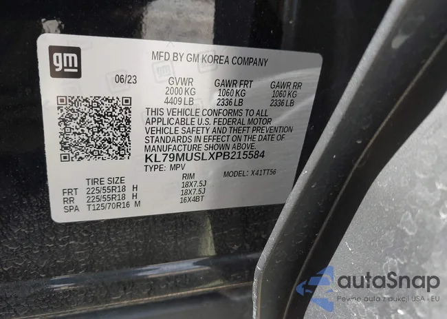 KL79MUSLXPB215584: 42947726