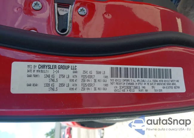 3C4PDDBG9ET190816: 42947929