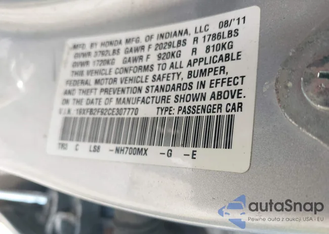 19XFB2F92CE307770: 42947213