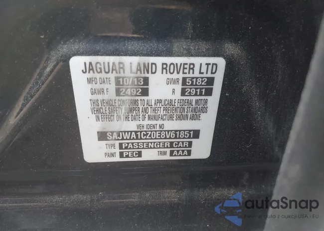 SAJWA1CZ0E8V61851: 42948900