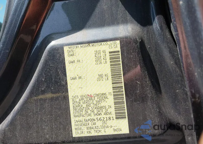 1N4AL3AP0DN562181: 42948246