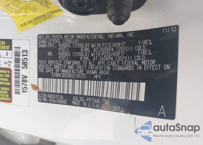 5TDKK3DC9DS319375: 42948249