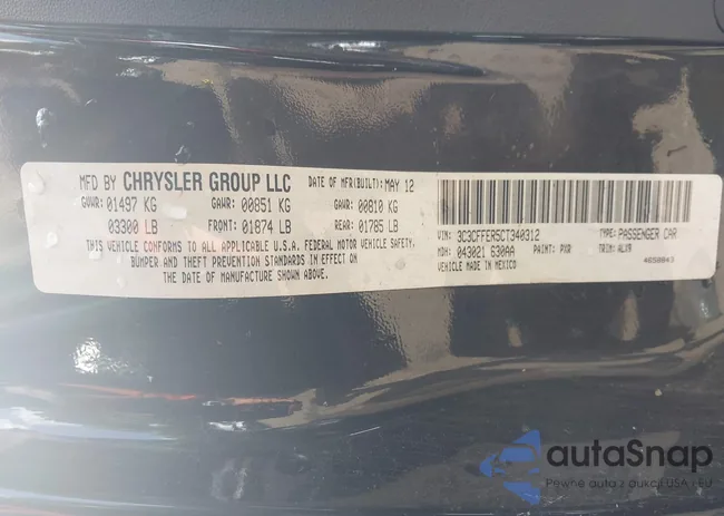 3C3CFFER5CT340312: 42948298