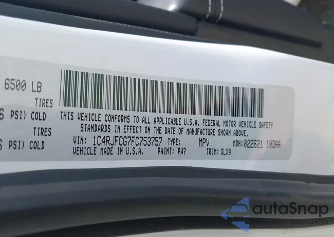 1C4RJFCG7FC753757: 42949714