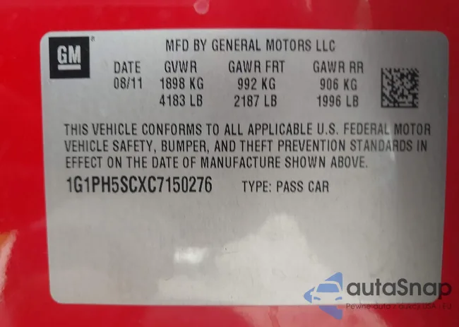 1G1PH5SCXC7150276: 42949728