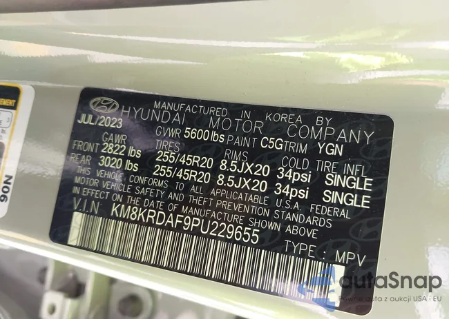 KM8KRDAF9PU229655: 42949861