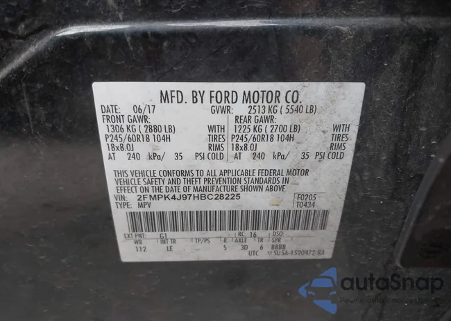 2FMPK4J97HBC28225: 42949890