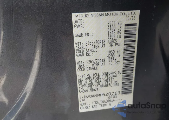 5N1BA0ND4FN620763: 42950065