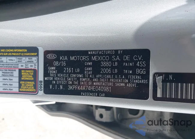 3KPFK4A74HE040981: 42950108