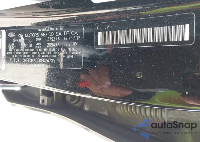 3KPF34AD5KE024735: 42949270