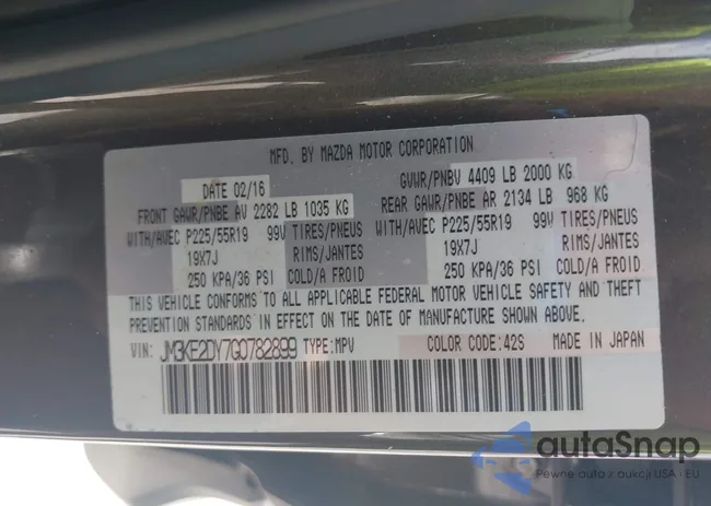 JM3KE2DY7G0782899: 42949510