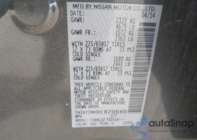 5N1AT2MV0EC820660: 42950965