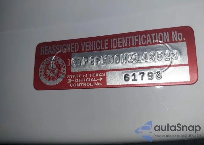 1GTP8FED0MZ143523: 42952090