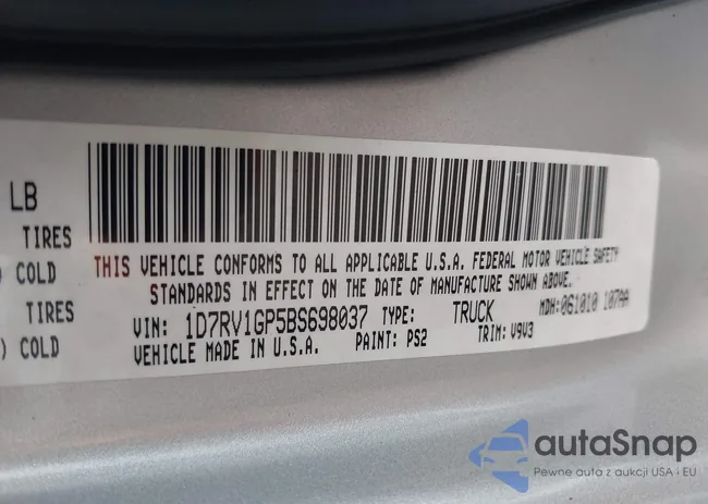 1D7RV1GP5BS698037: 42952104