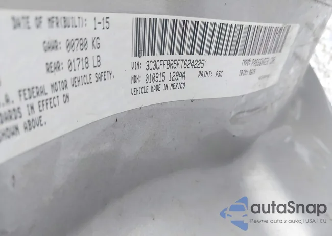 3C3CFFBR5FT624225: 42952684