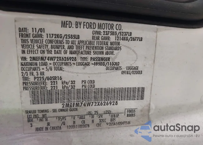 2MEFM74W72X626928: 42952222