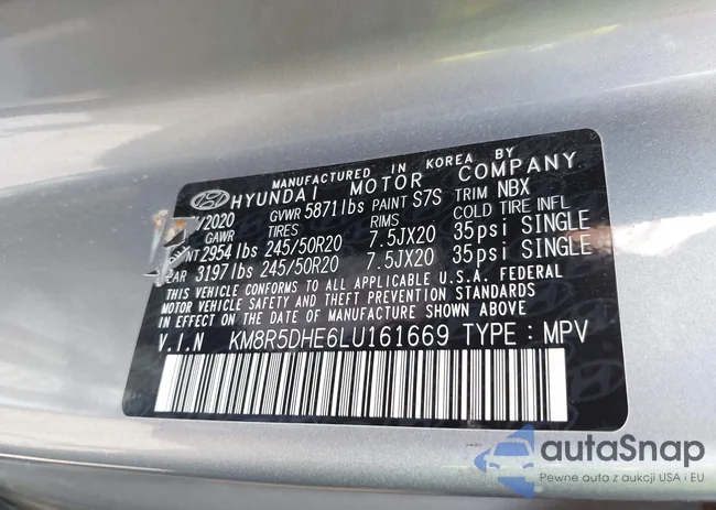 KM8R5DHE6LU161669: 42952297